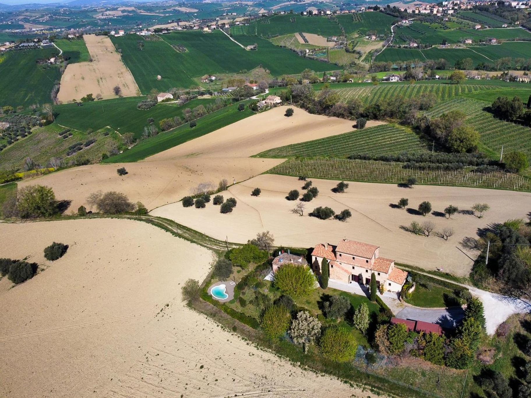 Casali Marchigiani - Ville Vacanza Private Con Piscina Ostra Exteriér fotografie