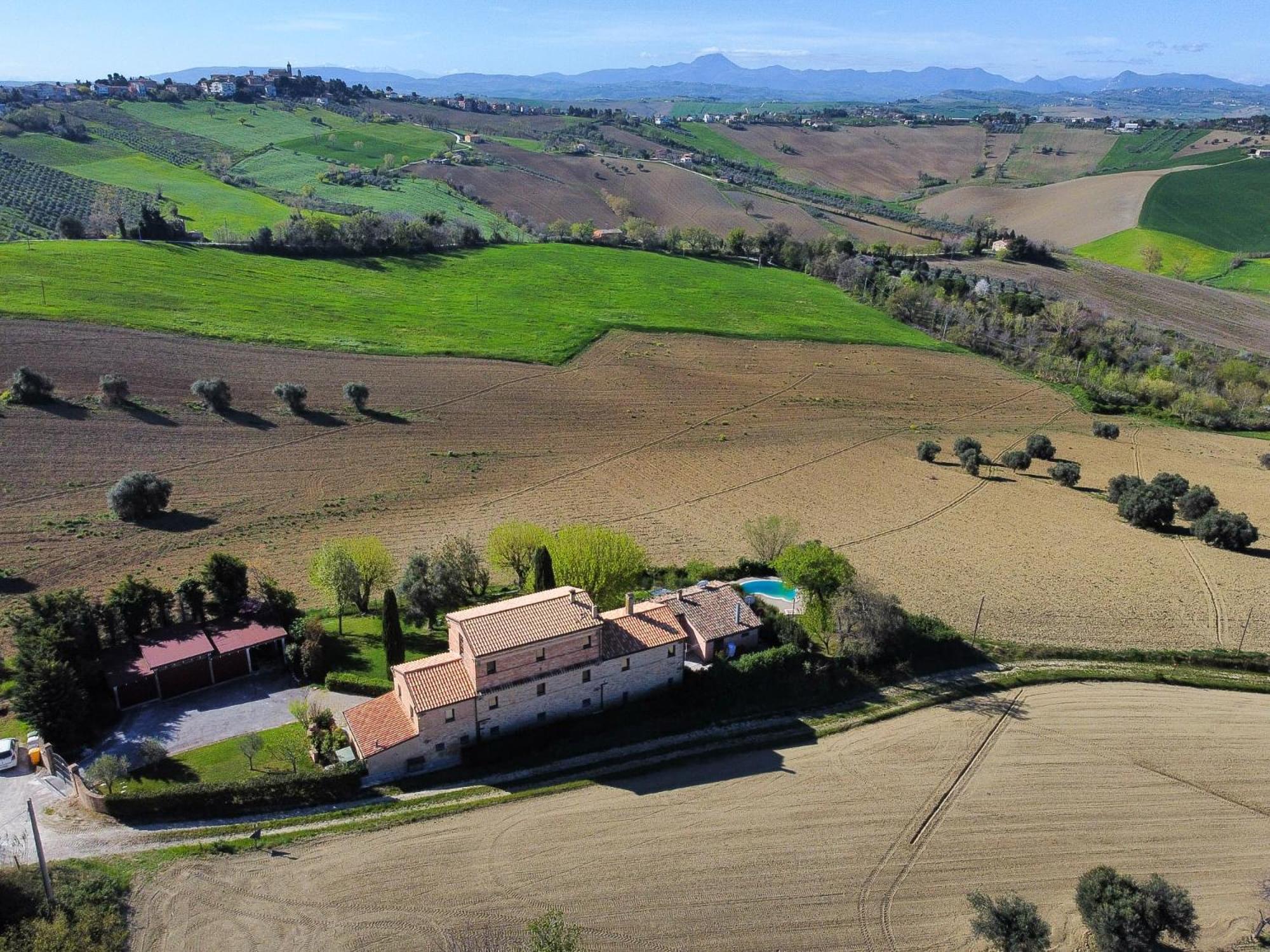 Casali Marchigiani - Ville Vacanza Private Con Piscina Ostra Exteriér fotografie